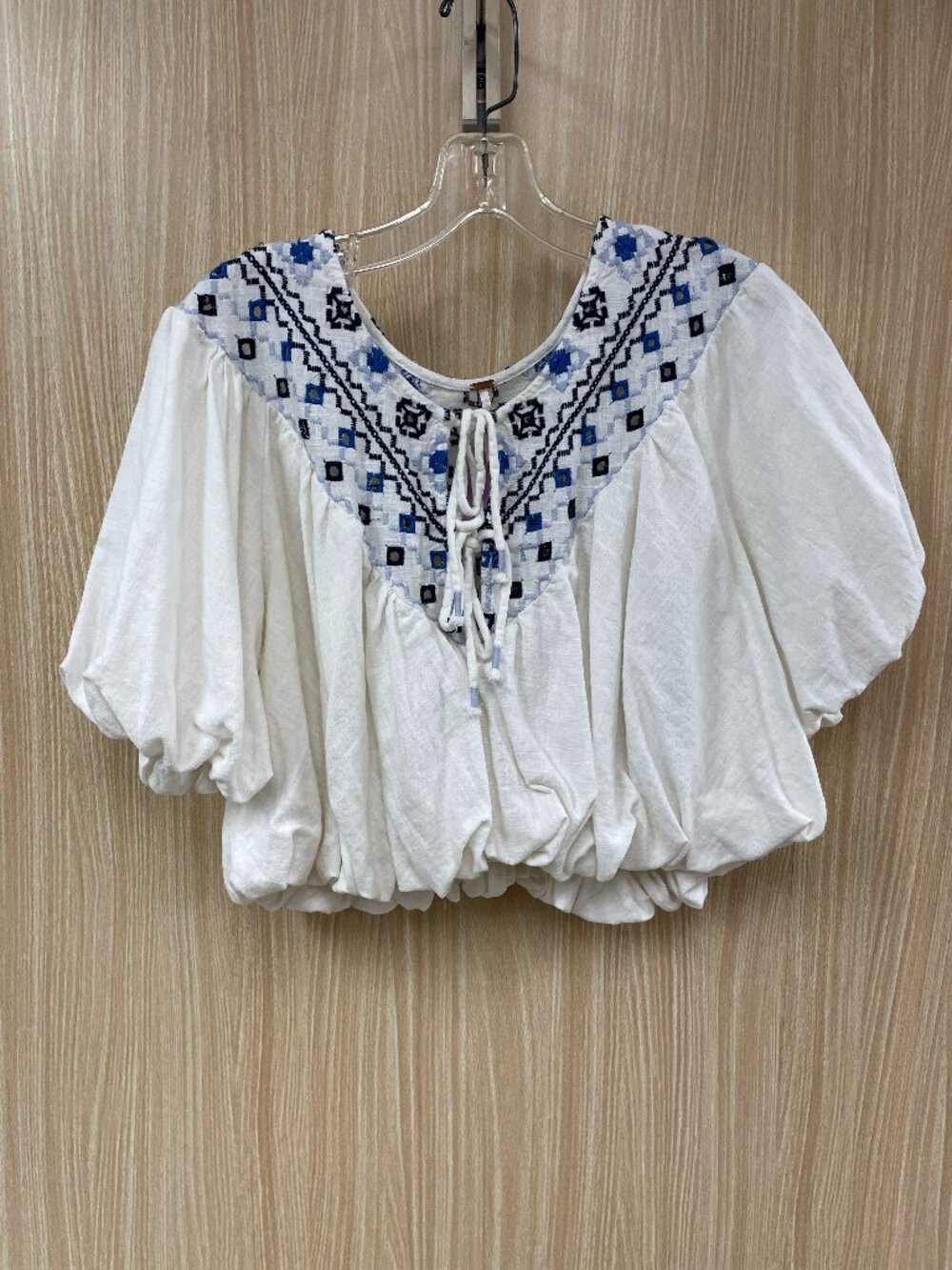 Free People White Top Size S